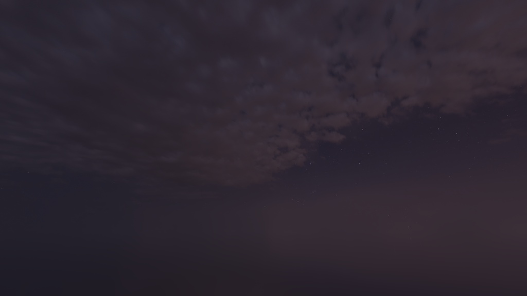 🎉300円SALE🎉【10set Skybox】夜凪の星空skybox/ Skyboxマテリアル Unityパッケージ