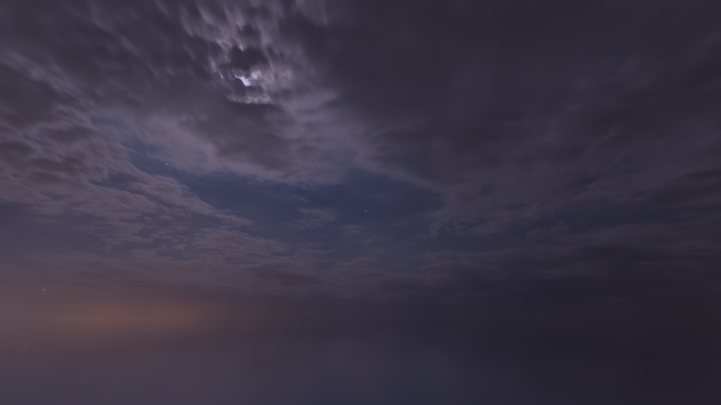 🎉300円SALE🎉【10set Skybox】夜凪の星空skybox/ Skyboxマテリアル Unityパッケージ