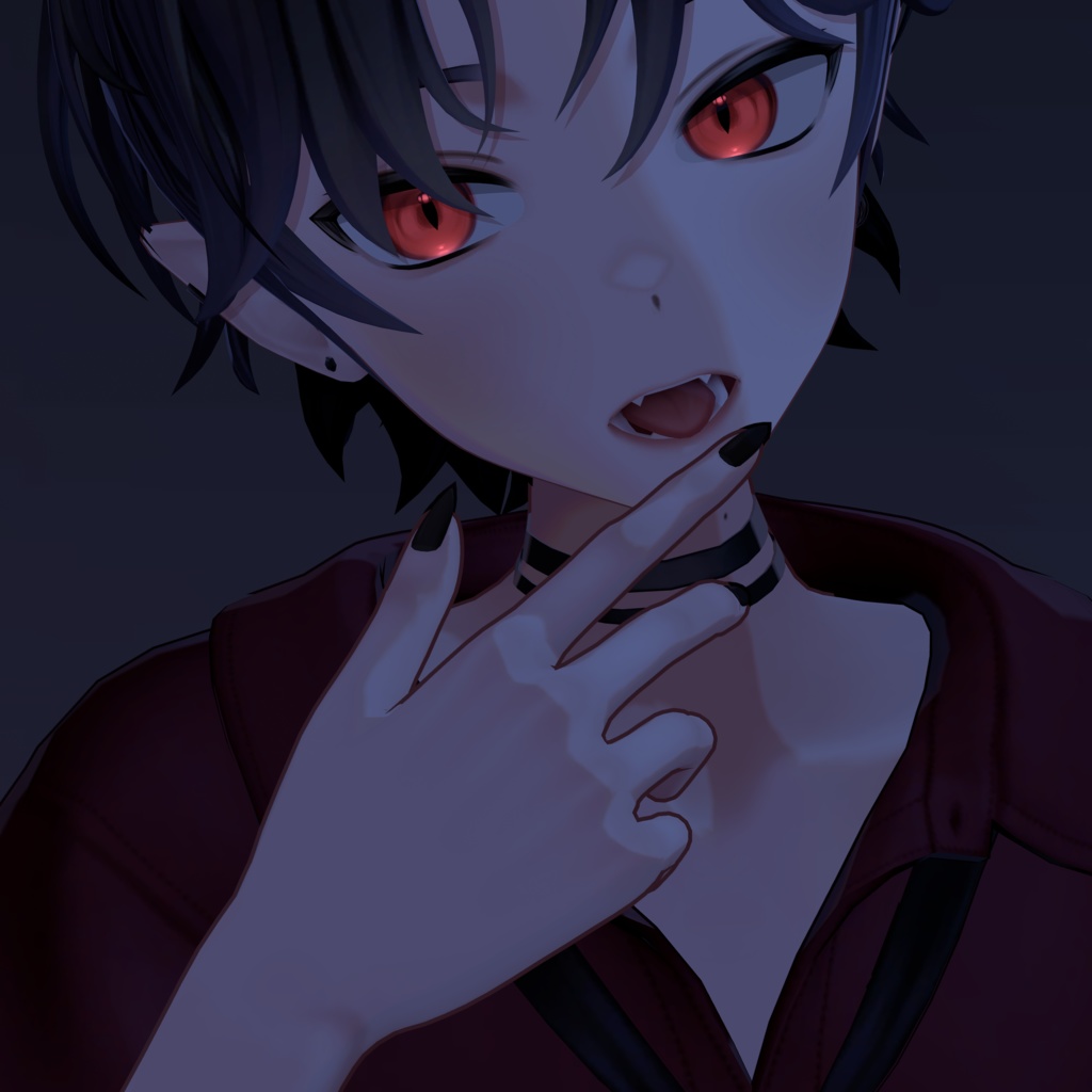 オリジナル3Dモデル「雪斗-YUKITO-」【VRChat想定】