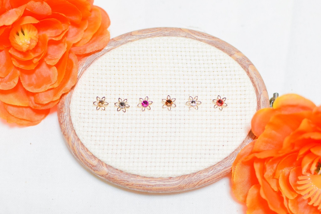 【A3!イメージアクセサリー】満開!お花のリング(24種)