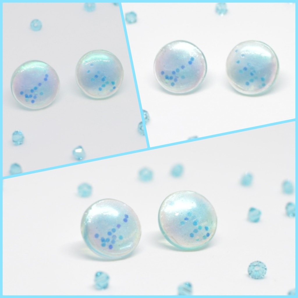 水面みたいなピアス・イヤリング