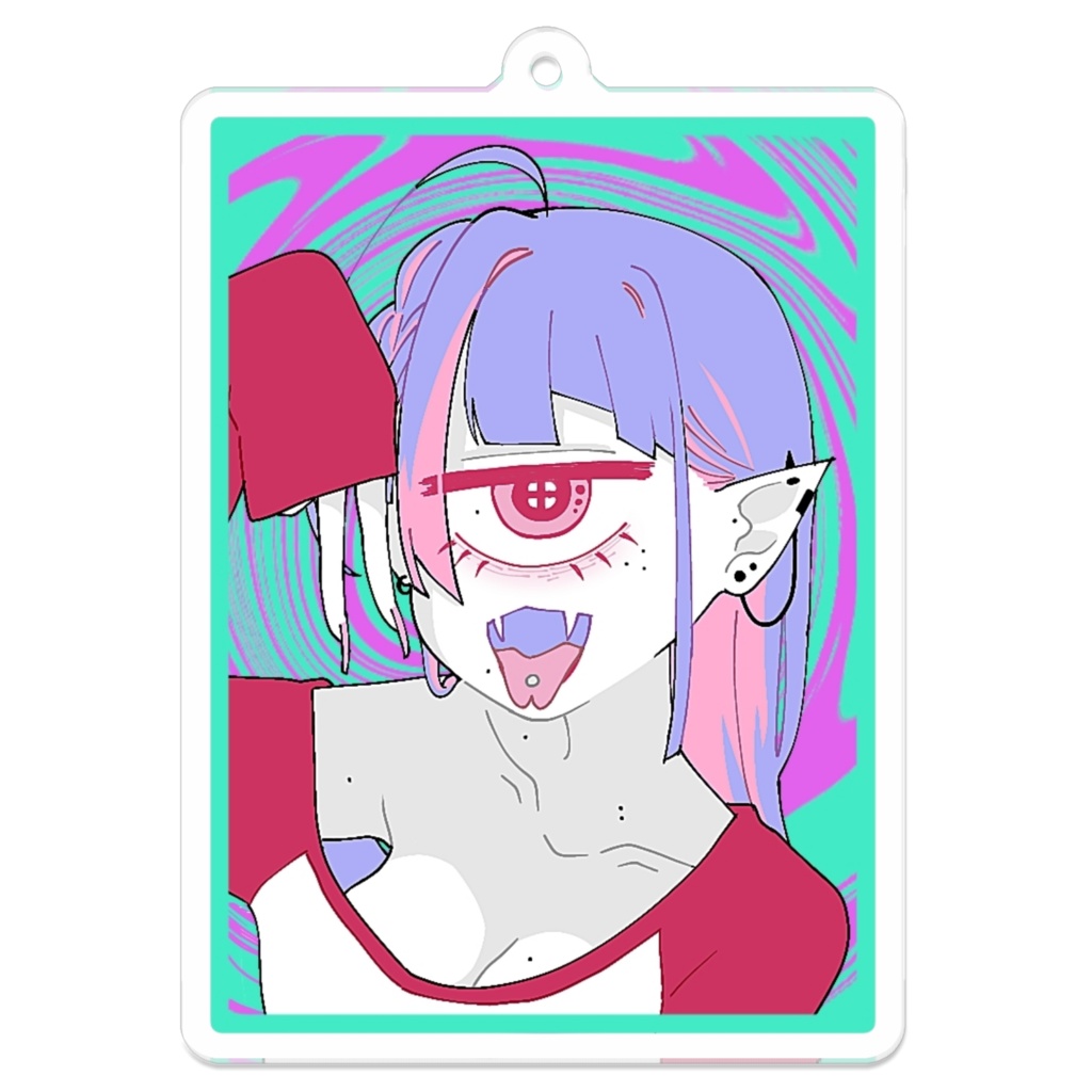 単眼ちゃんアクリルキーホルダー