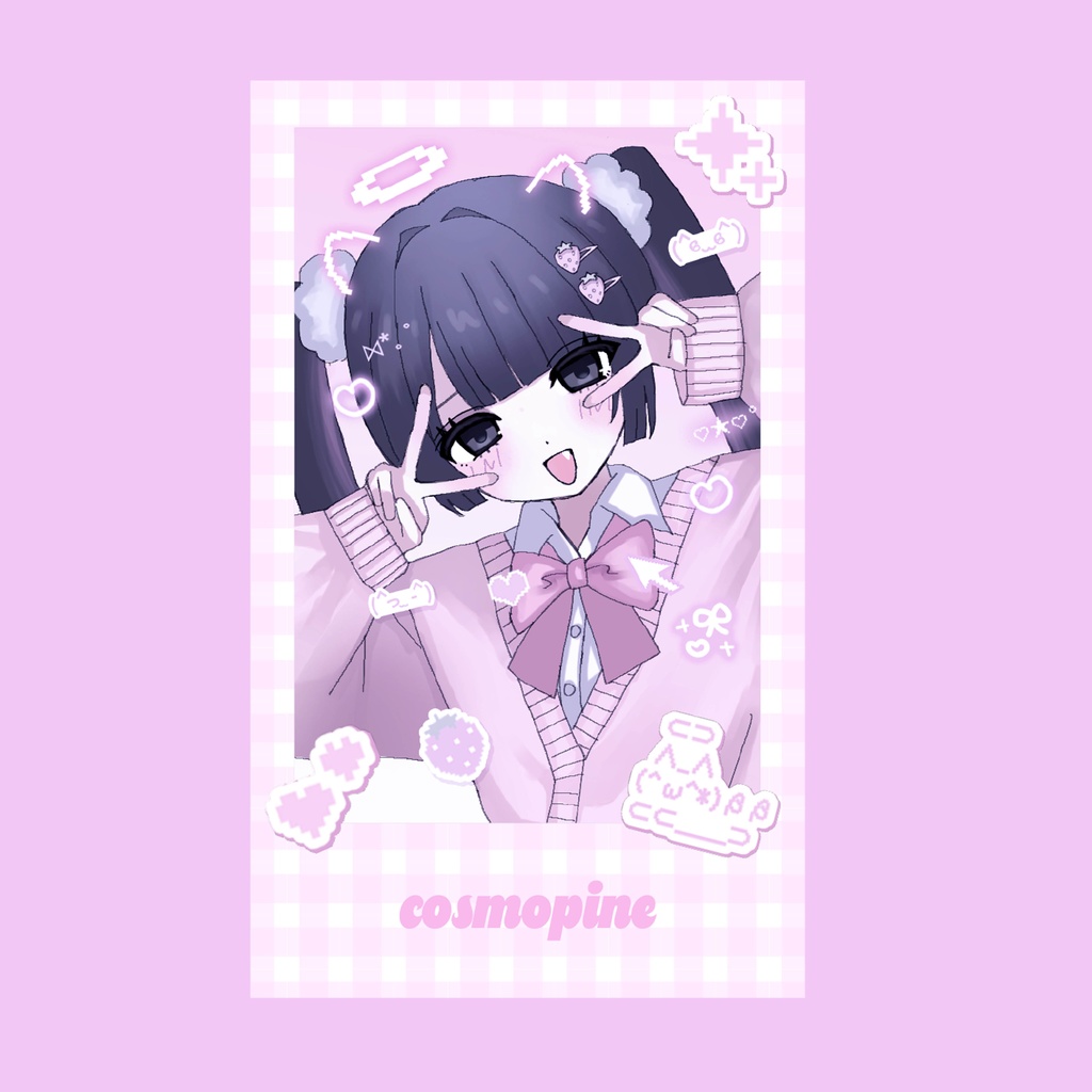 チェキ風カードC
