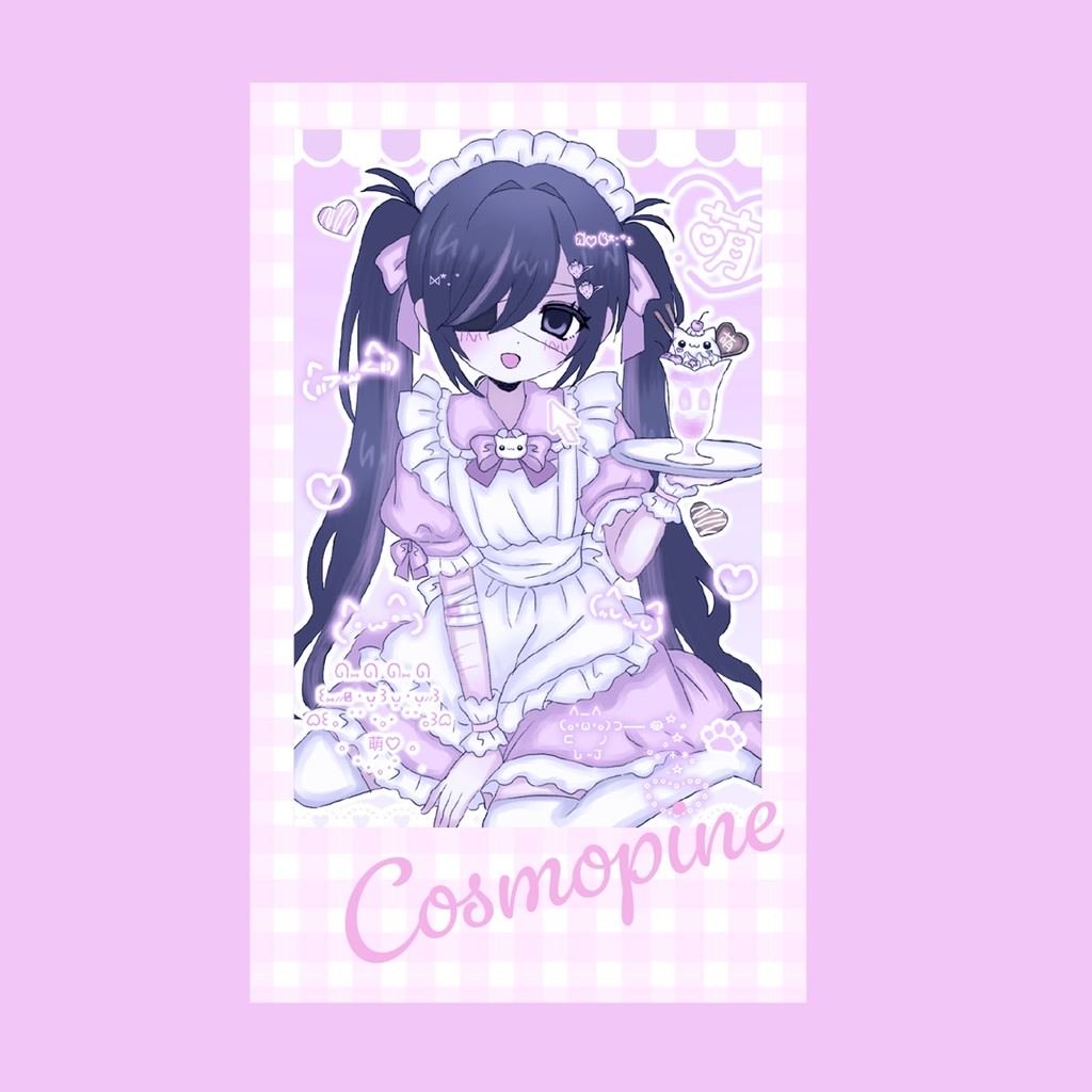 チェキ風カードE