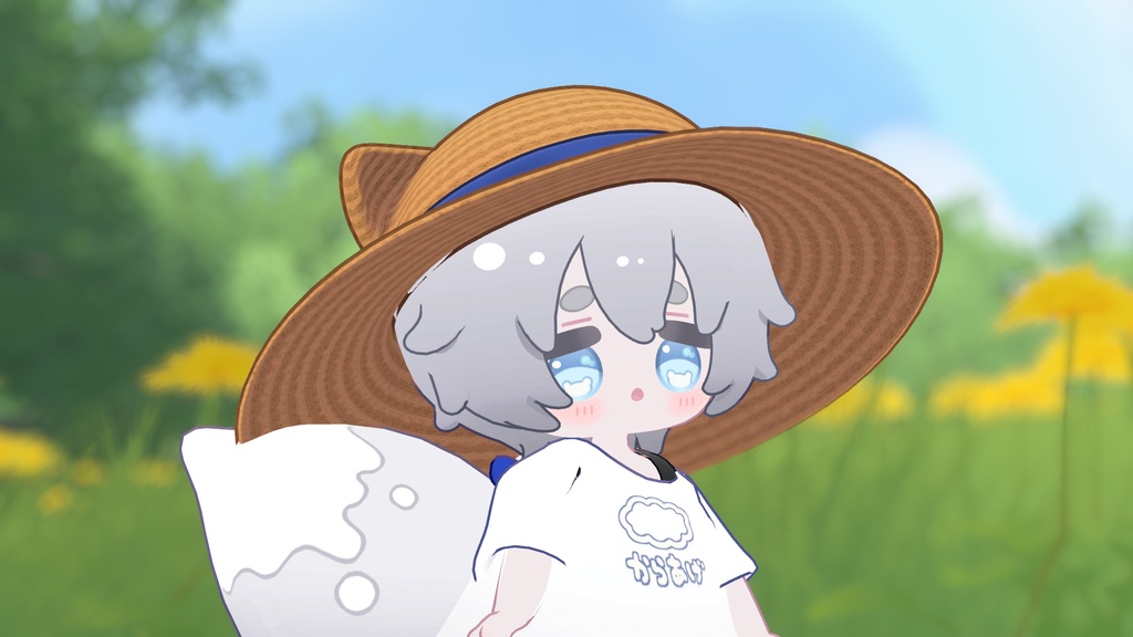 はいくおりてぃ麦わら帽子耳付き!7色14パターン