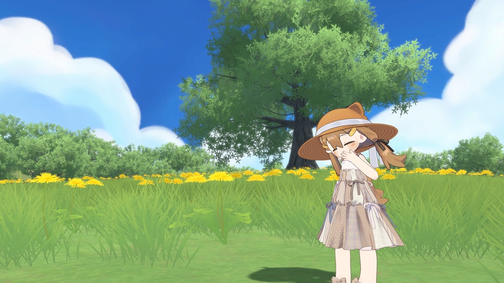 はいくおりてぃ麦わら帽子耳付き!7色14パターン