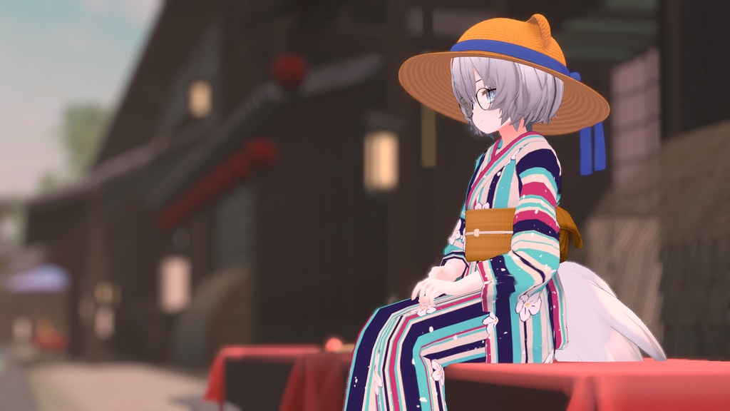 はいくおりてぃ麦わら帽子耳付き!7色14パターン