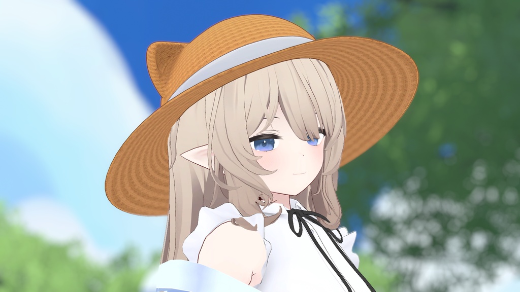 はいくおりてぃ麦わら帽子耳付き!7色14パターン