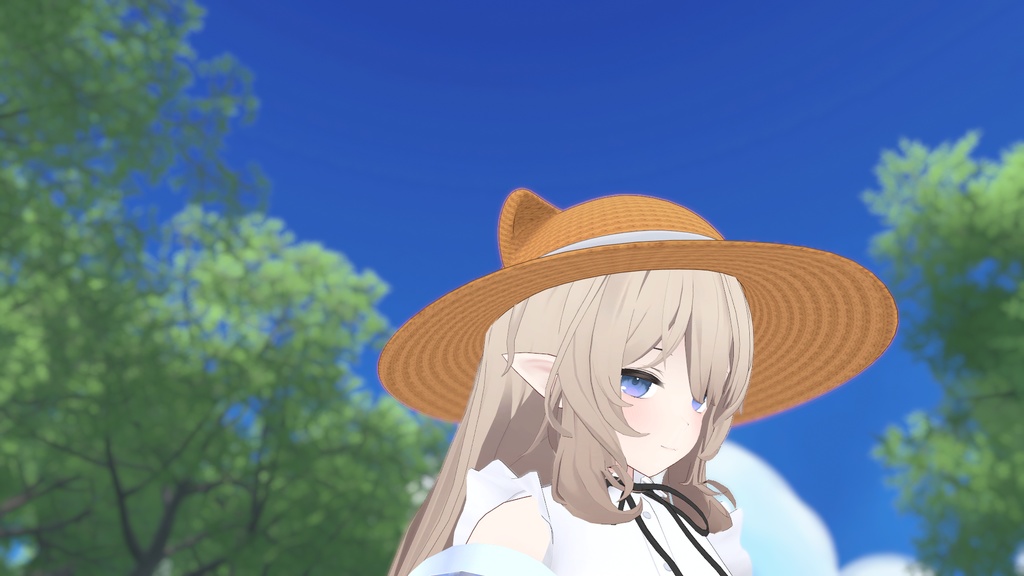 はいくおりてぃ麦わら帽子耳付き!7色14パターン