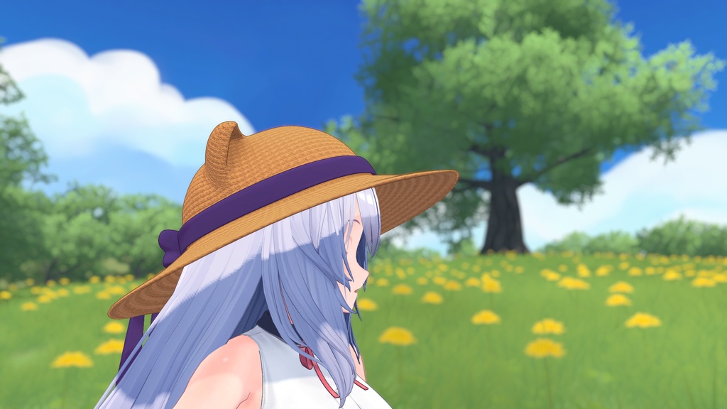 はいくおりてぃ麦わら帽子耳付き!7色14パターン