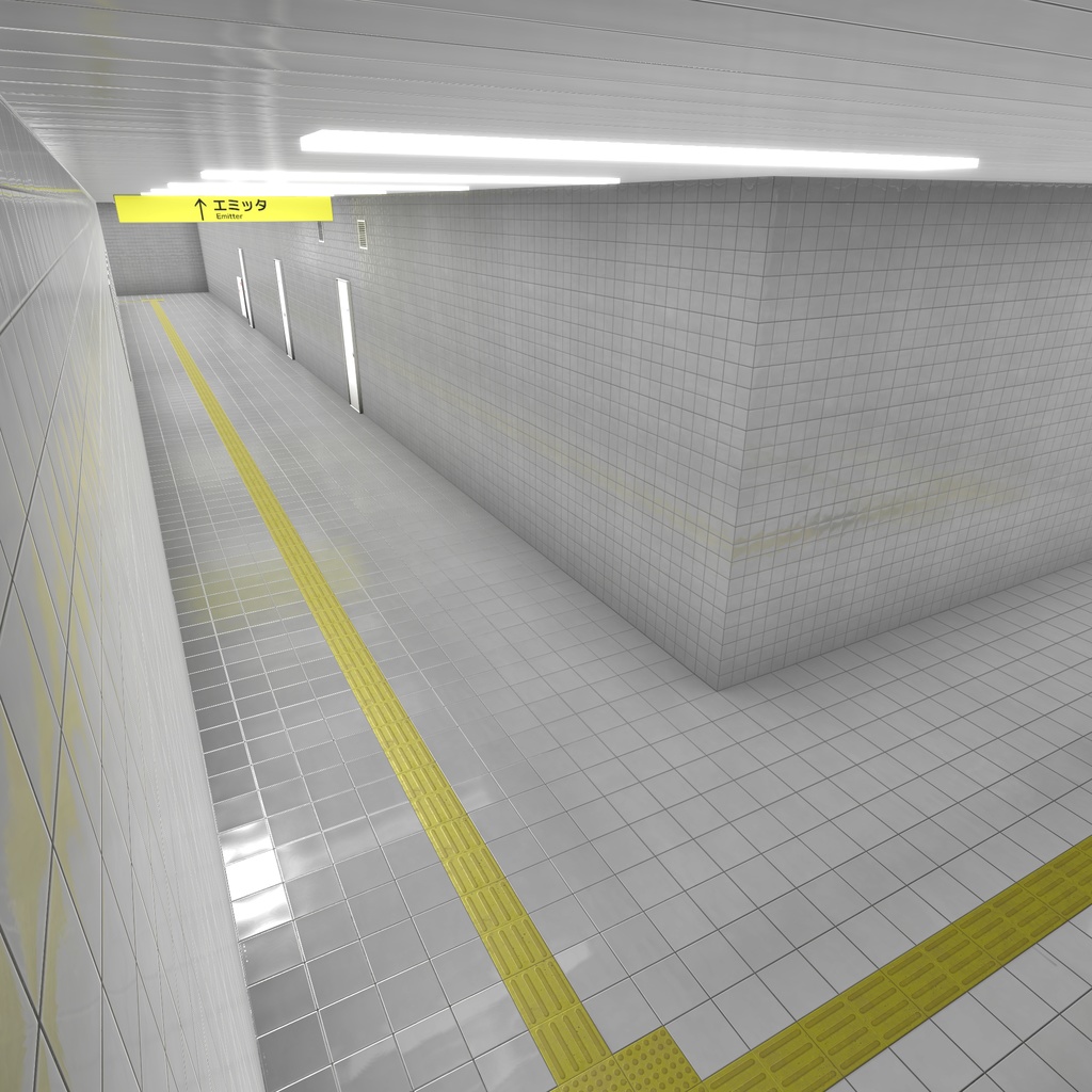 どこかの通路ビートセイバープラットフォーム