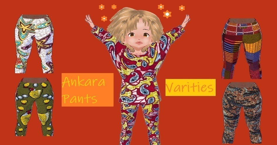 African Ankara Pants Collection