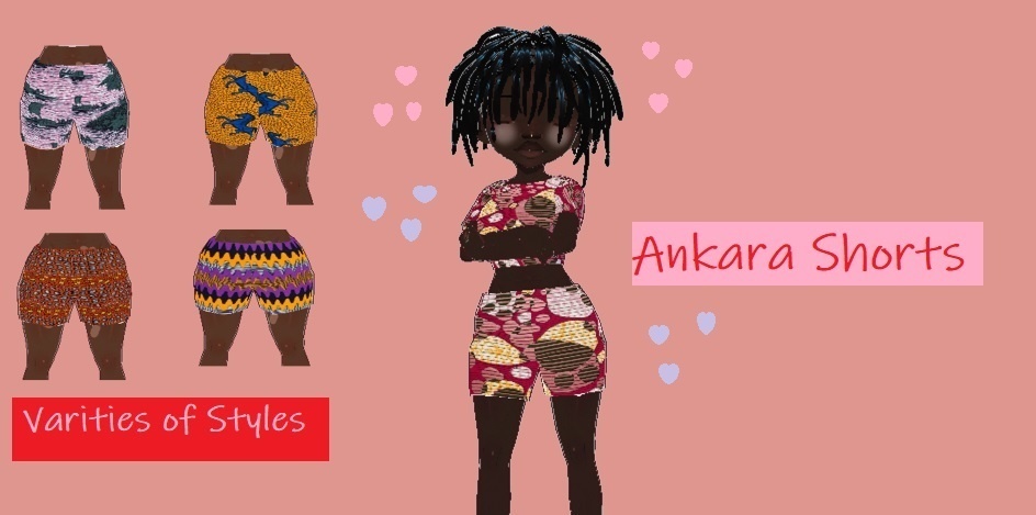 African Ankara Shorts Collection