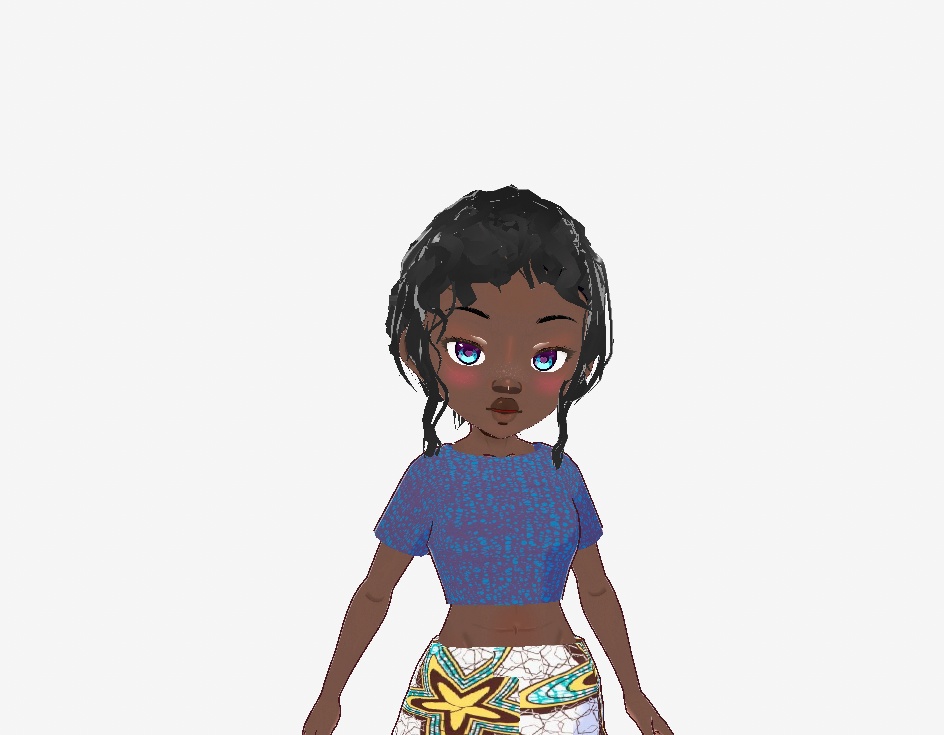 African Adora Crop Top Collection