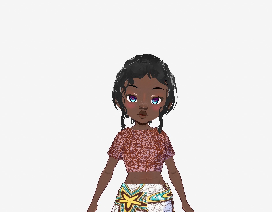 African Adora Crop Top Collection