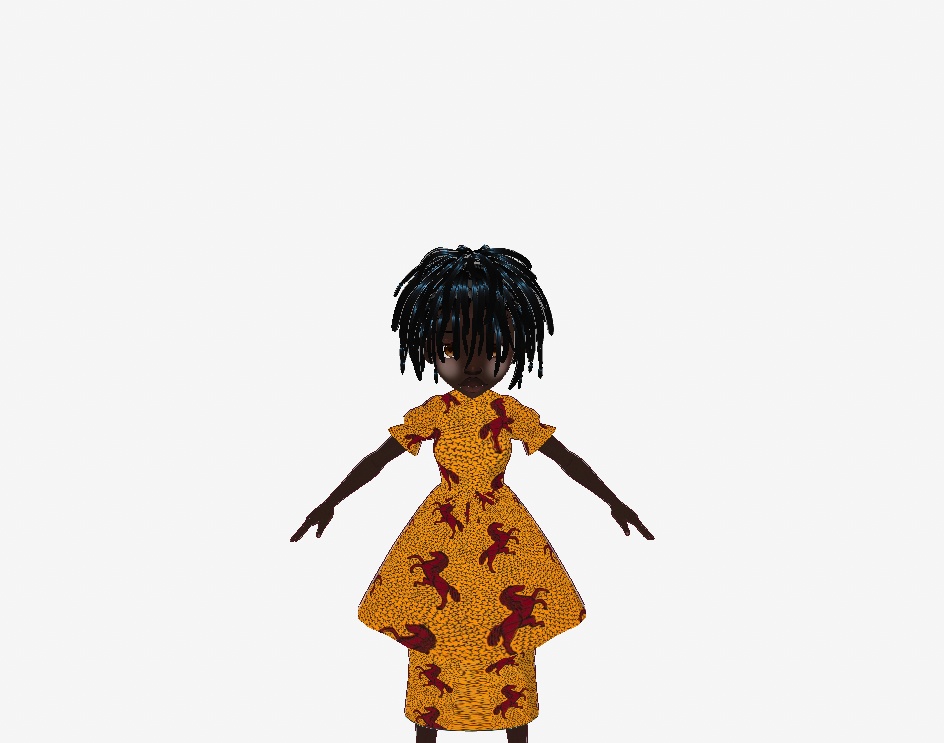 African Ankara Traditional Gown