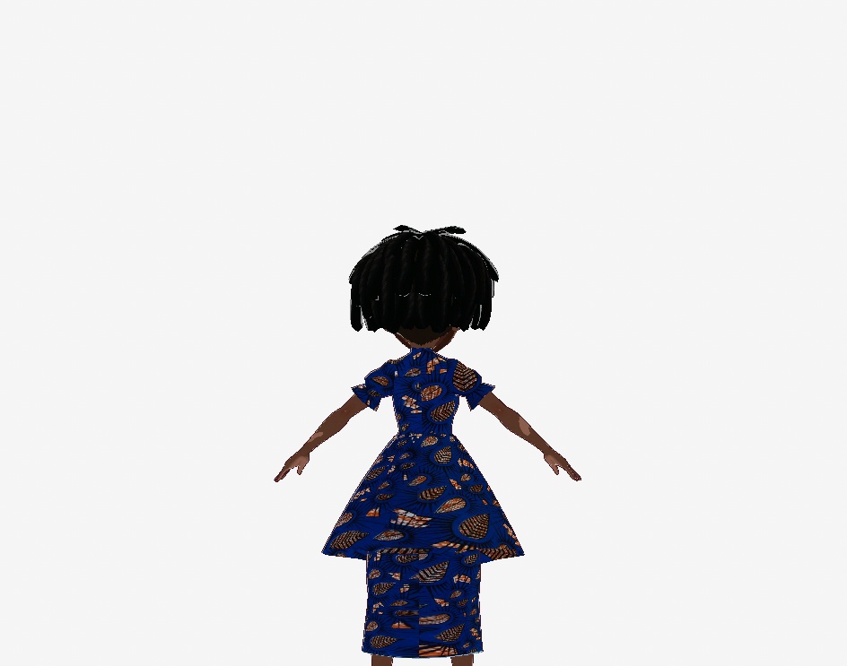 African Ankara Traditional Gown