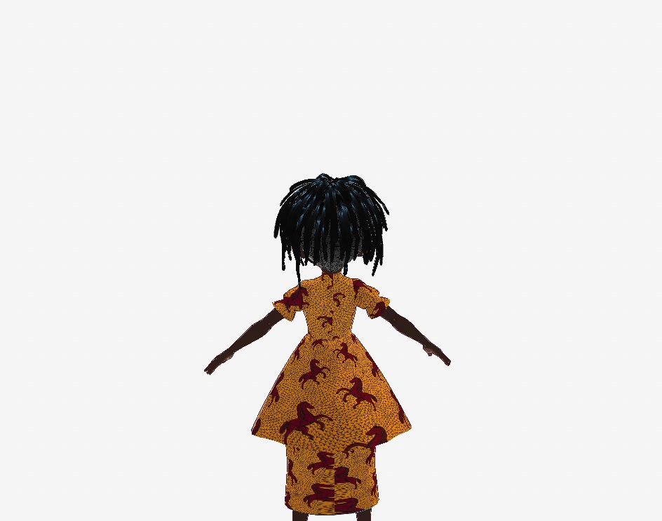 African Ankara Traditional Gown