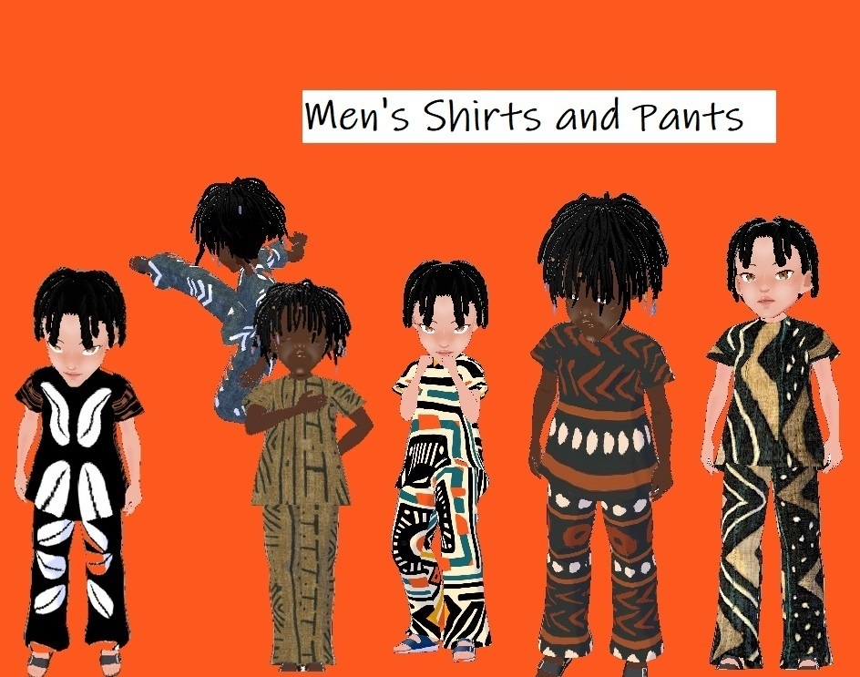 African Mud Clothe Men's Pants Collection