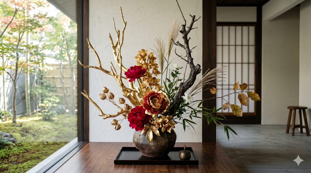 【Gemini対応】Zen Modernism IKEBANA - 生花が描く「ハレとケ」の美学 -