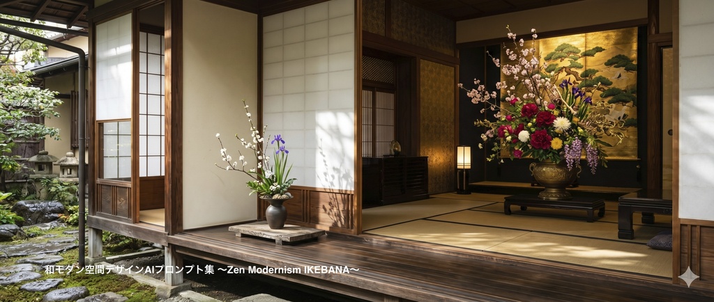 【Gemini対応】Zen Modernism IKEBANA - 生花が描く「ハレとケ」の美学 -