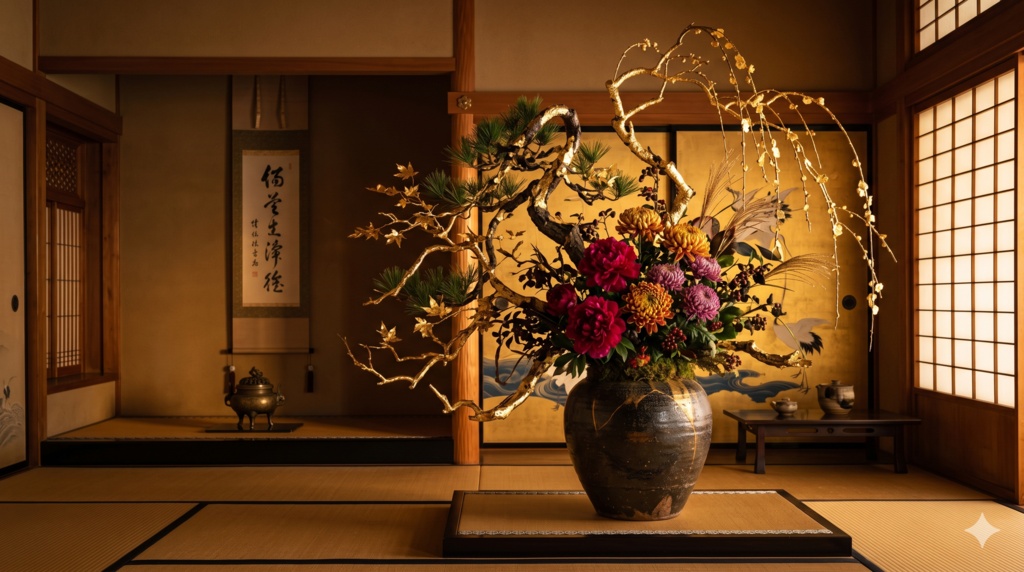 【Gemini対応】Zen Modernism IKEBANA - 生花が描く「ハレとケ」の美学 -