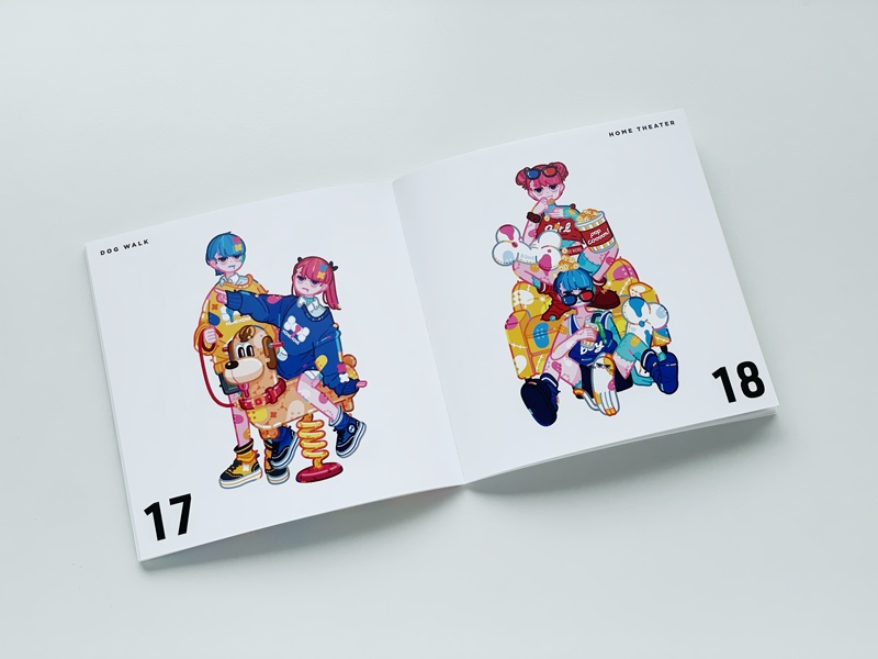 LIFE in DEAD ILLUSTRATION BOOK(ステッカー1枚付き)