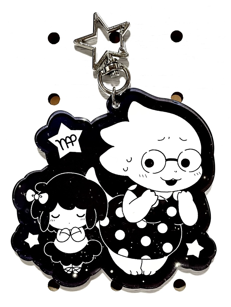 【UNDERTALE】アクリルキーホルダー＊アルフィー・フリスク@星座シリーズ