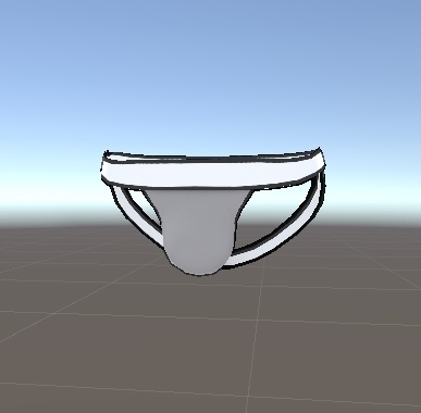 VRC想定 陽明用衣装「ジョックストラップ」