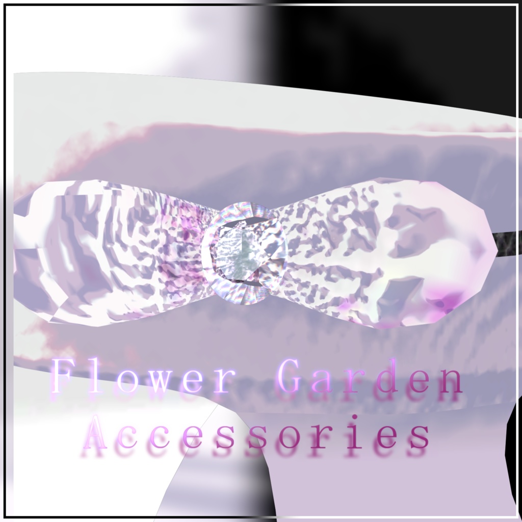 ドレス フラワーガーデン - Flower Garden - for 梅雨ちゃん 【3Dモデル】【VRChat】