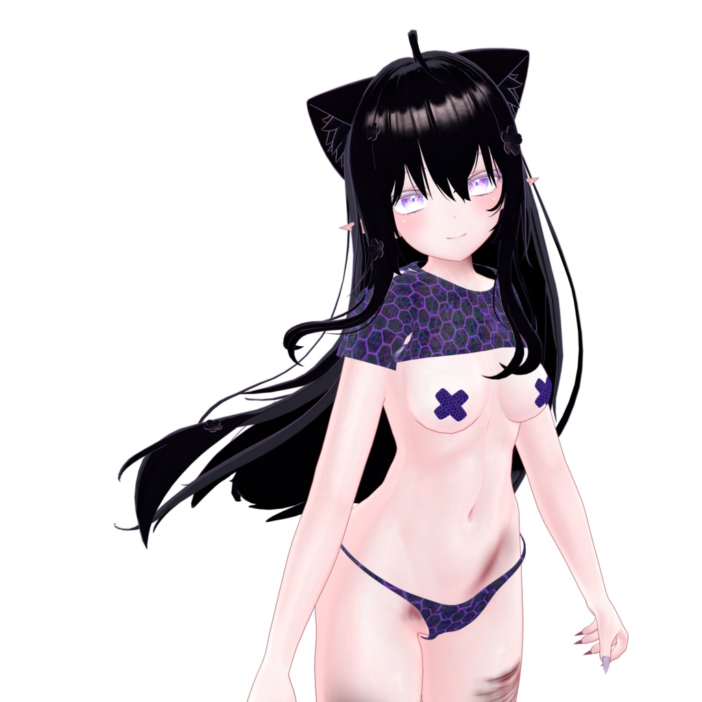 【萌ちゃん用】えちち水着 - Etiti Swimsuit -