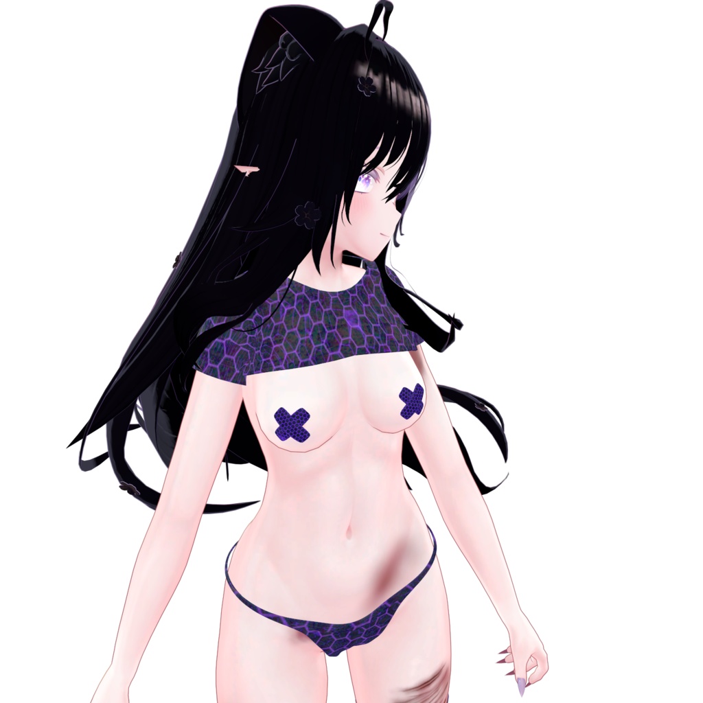 【萌ちゃん用】えちち水着 - Etiti Swimsuit -