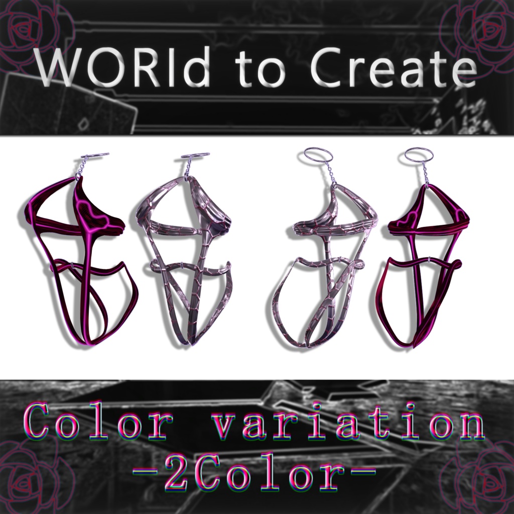 【萌ちゃん用】サキュバス水着 - Sakyubasu Mizugi -