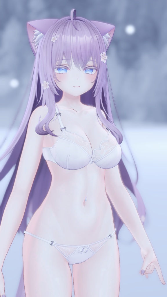 ヘソピアス for. Moe 【萌用】 【VRChat】 【MA想定】