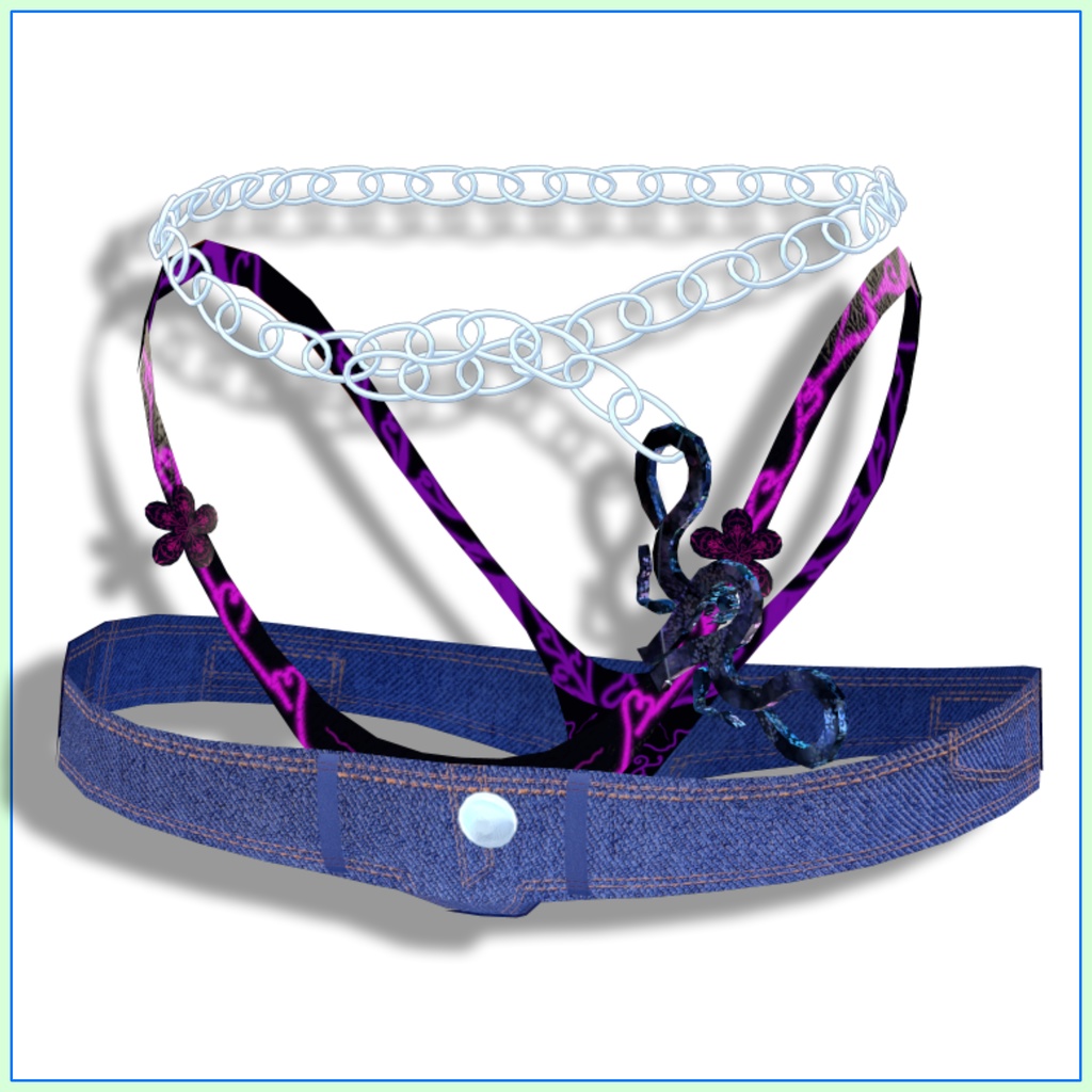 恥ずかしさを捨てろ!! エグいショートパンツファッション -EguisyoutoPantu-【桔梗ちゃん用】【VRChat想定】【MA対応】