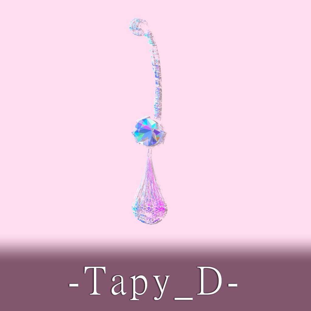 ヘソピアス -HesoPiasu- for.Senka 【 VRChat 】【 閃花対応 】【 MA想定 】