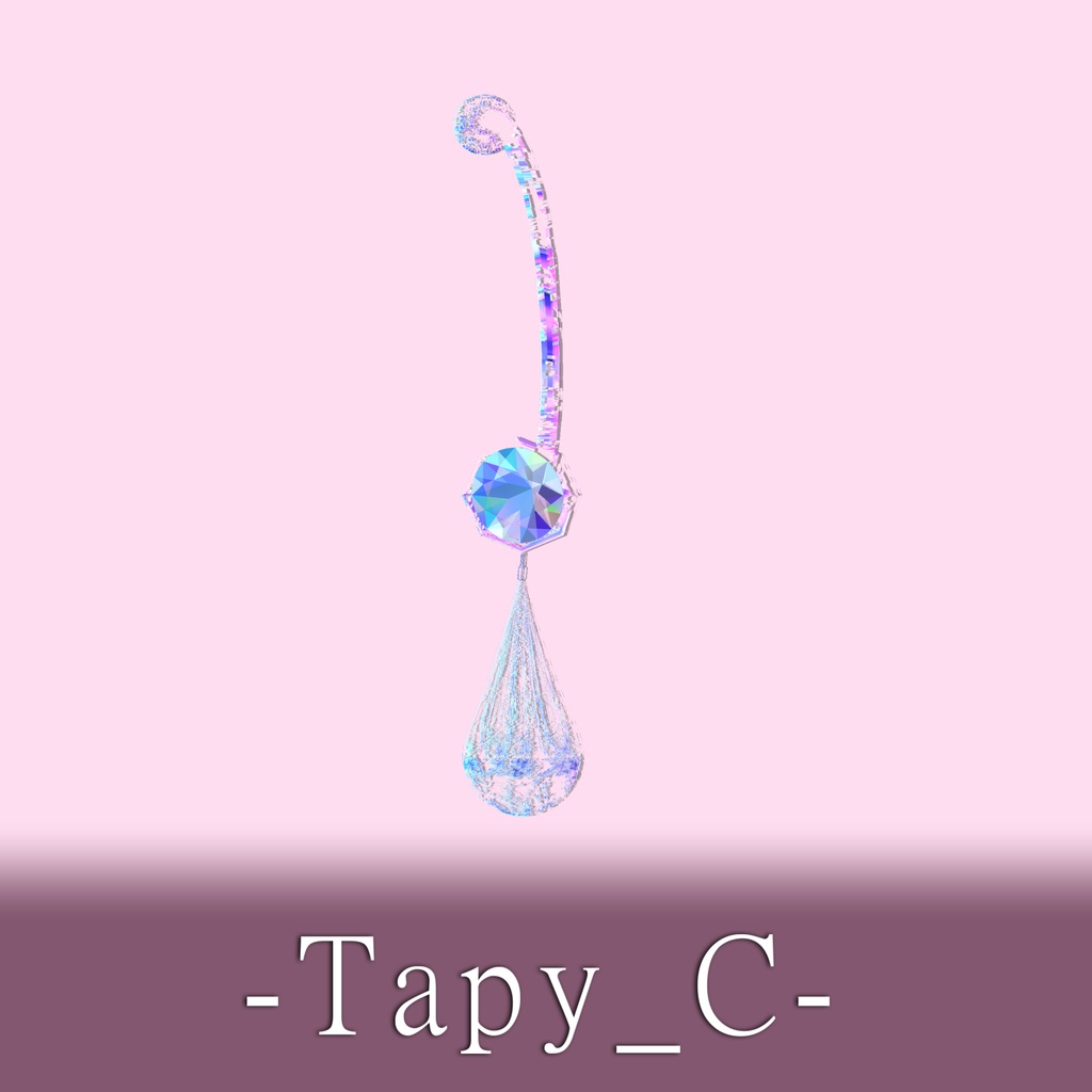 ヘソピアス -HesoPiasu- for.Ifu【 VRChat 】【 イフ対応 】【 MA想定 】