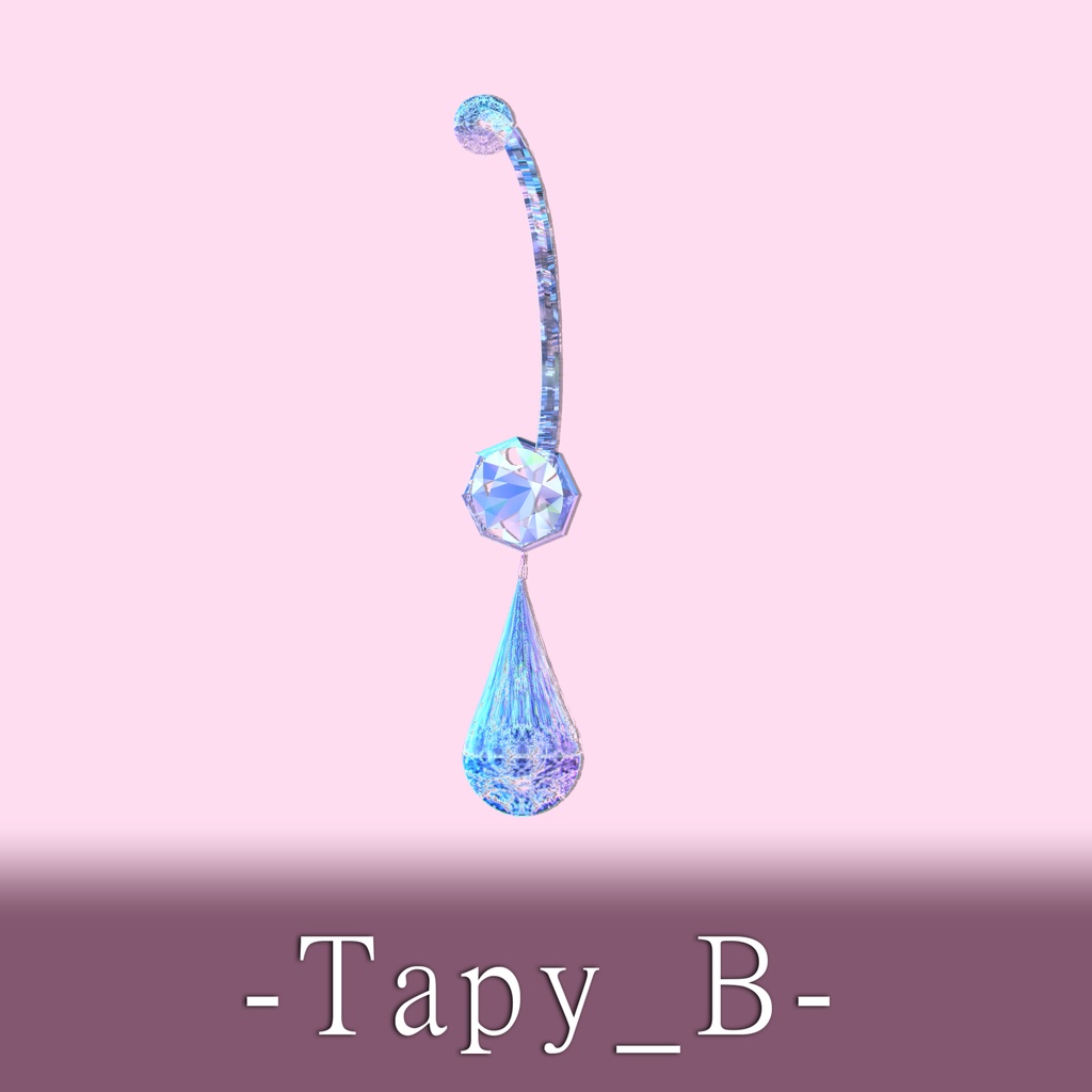 ヘソピアス -HesoPiasu- for.Ifu【 VRChat 】【 イフ対応 】【 MA想定 】