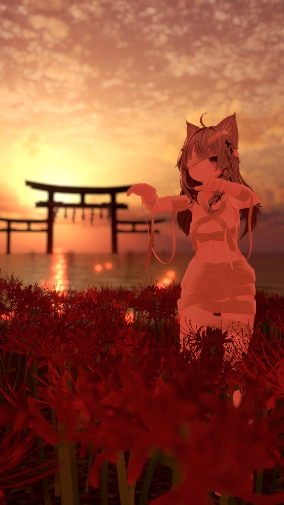 🎃2024 Halloween Style No.01 『マミマミー (シンプルVer)』 【しなの用】 【MA想定】 【VRChat】🎃