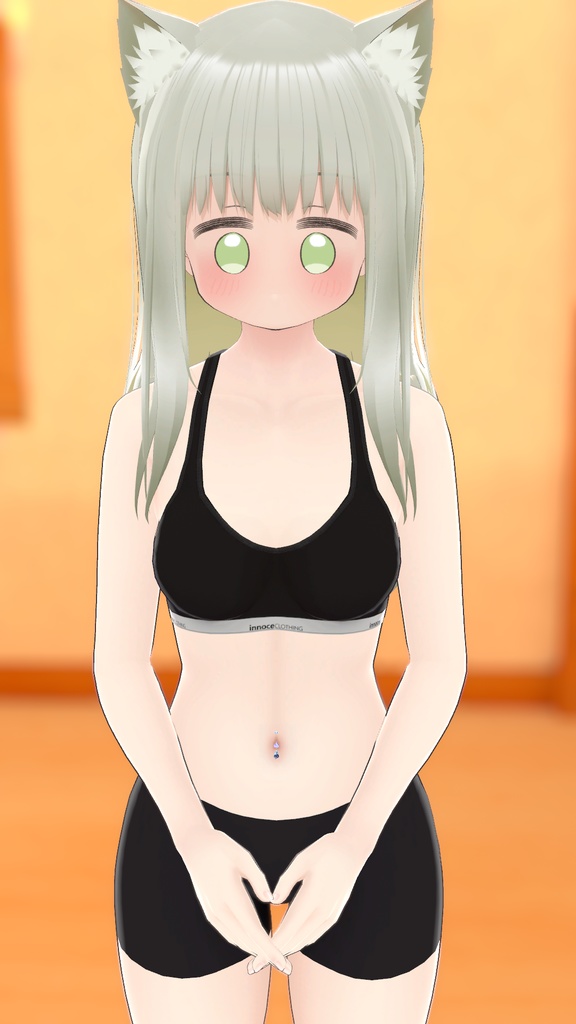 ヘソピアス - HesoPiasu - for.Skimmia 【スキミア対応】 【VRChat】 【MA想定】