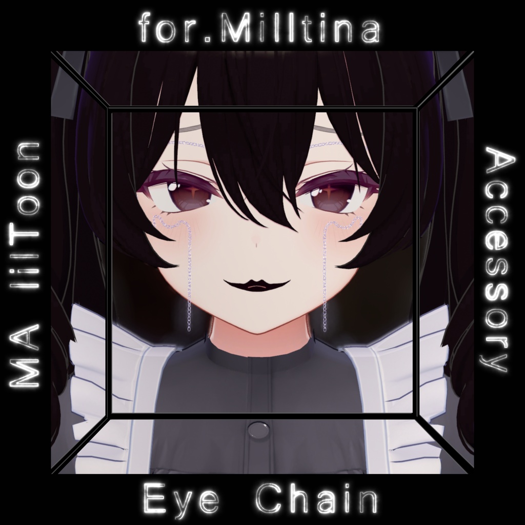 【ミルティナ用】 Eye Chain for.Milltina - アイチェイン - 【 VRChat 】