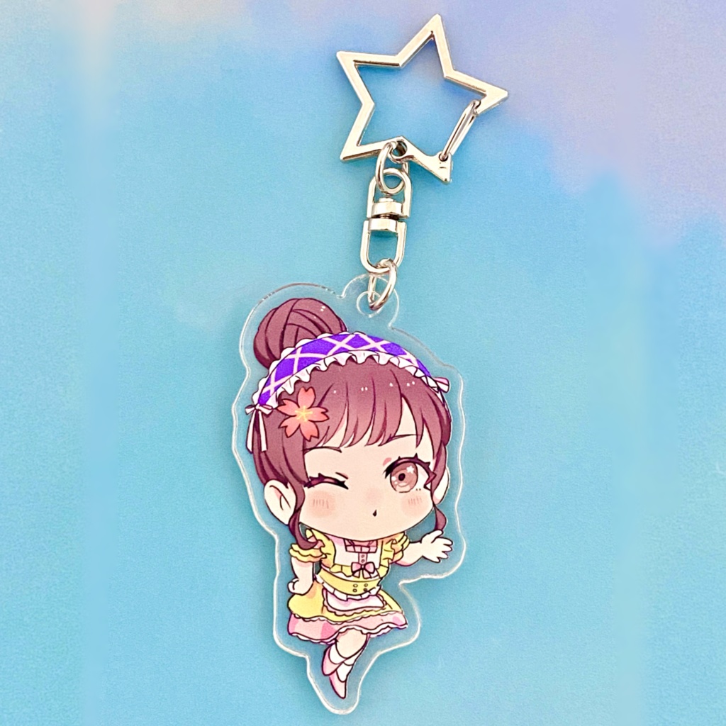 一日店長イベント記念グッズ　オリジナルアクリルキーホルダー【はるきゃん】