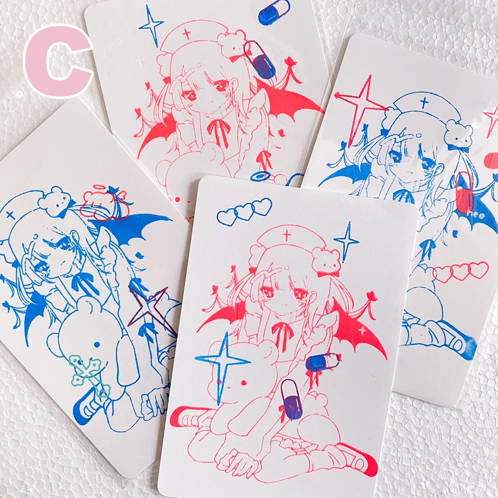 手刷りポストカード