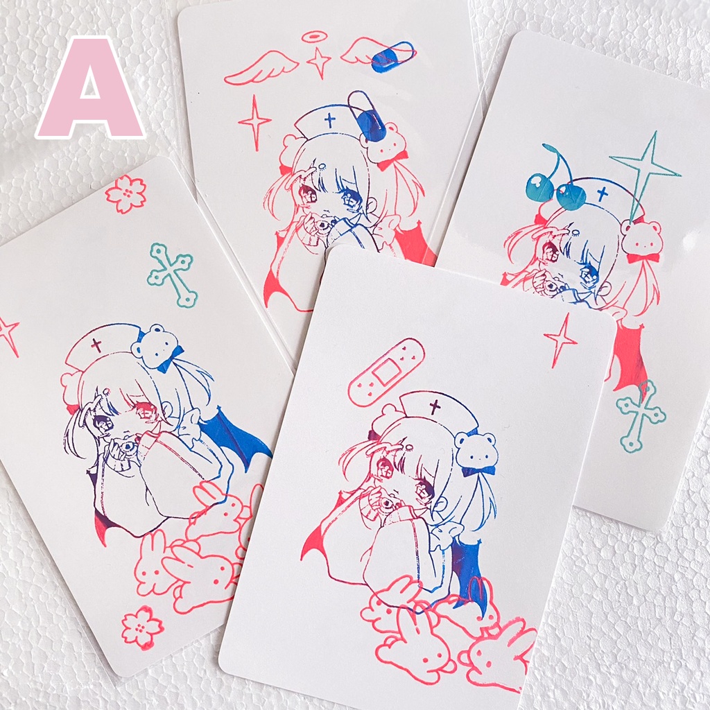 手刷りポストカード