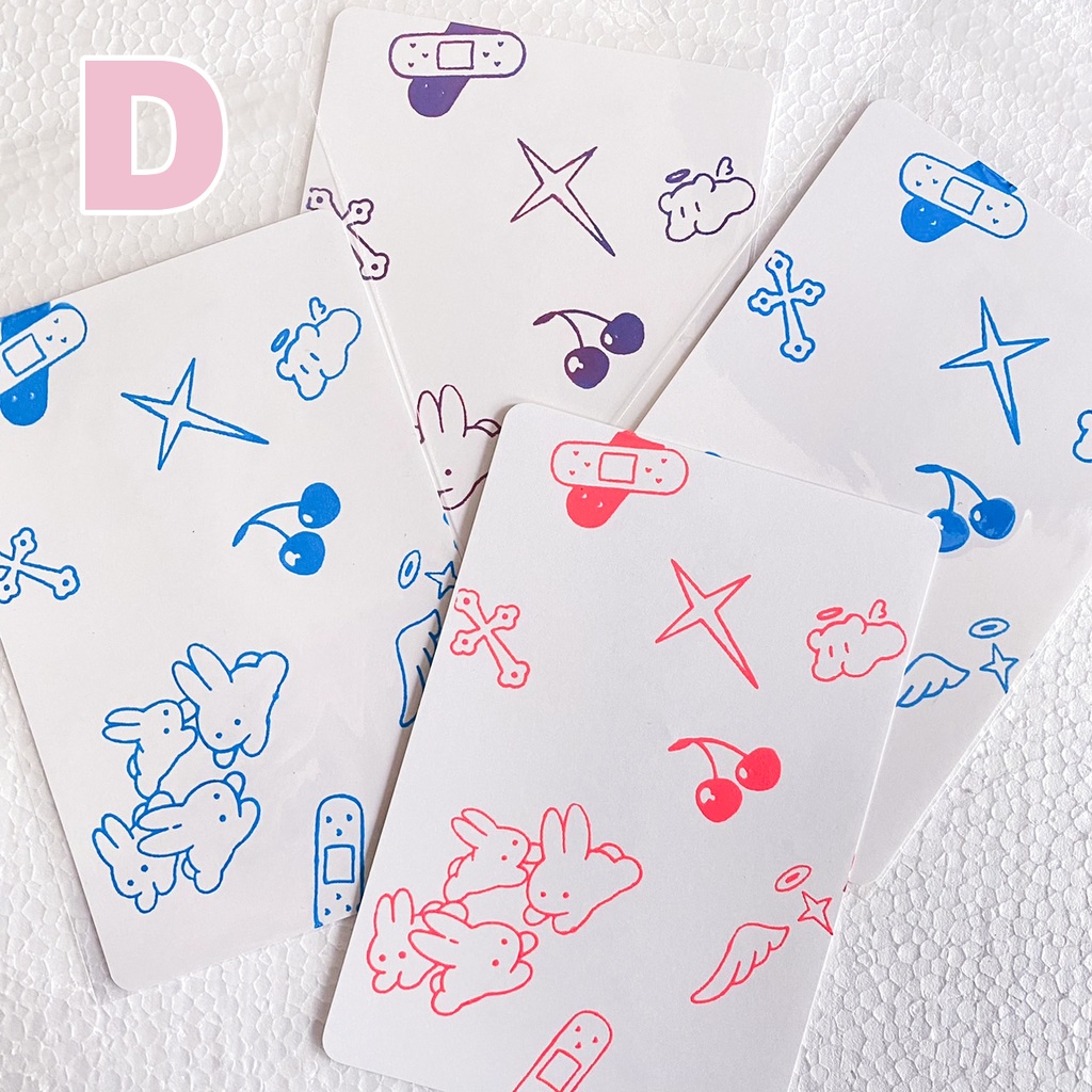 手刷りポストカード