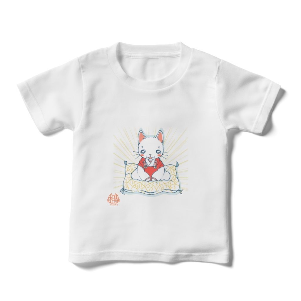 猫目ちゃんキッズＴシャツ
