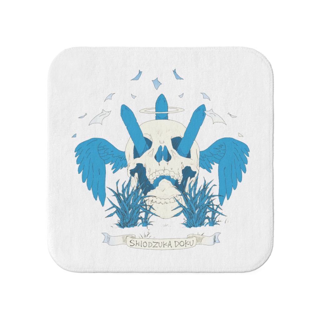 【塩塚ドクリアルグッズ】シンボルマークハンカチ 全2色