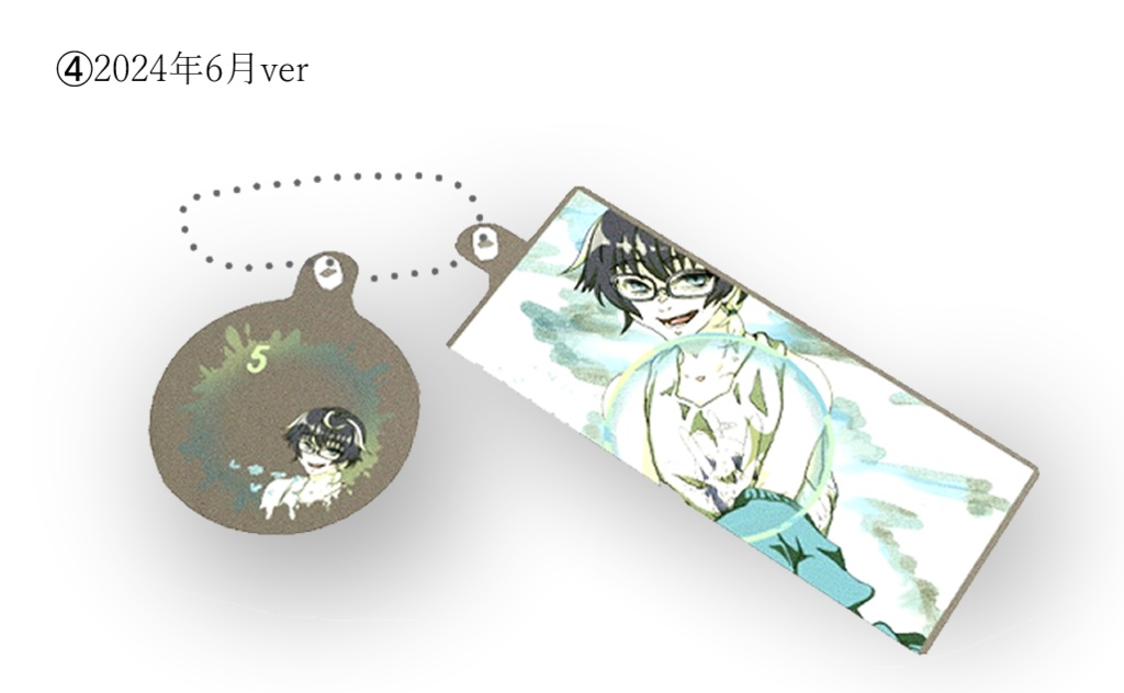 【塩塚ドクリアルグッズ】アイコンリング&ヘッダーセットアクキー全8種(特典付)