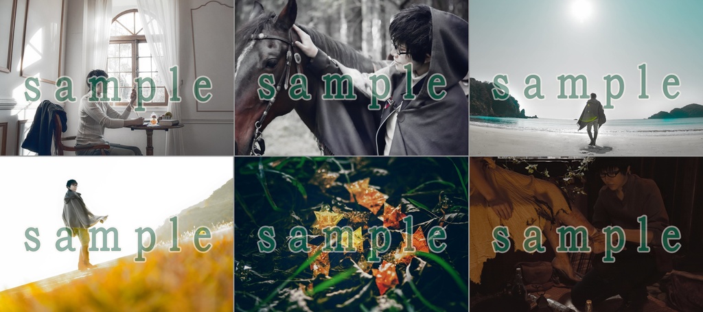 レノックス中心ポストカード型写真集(匿名配送版)