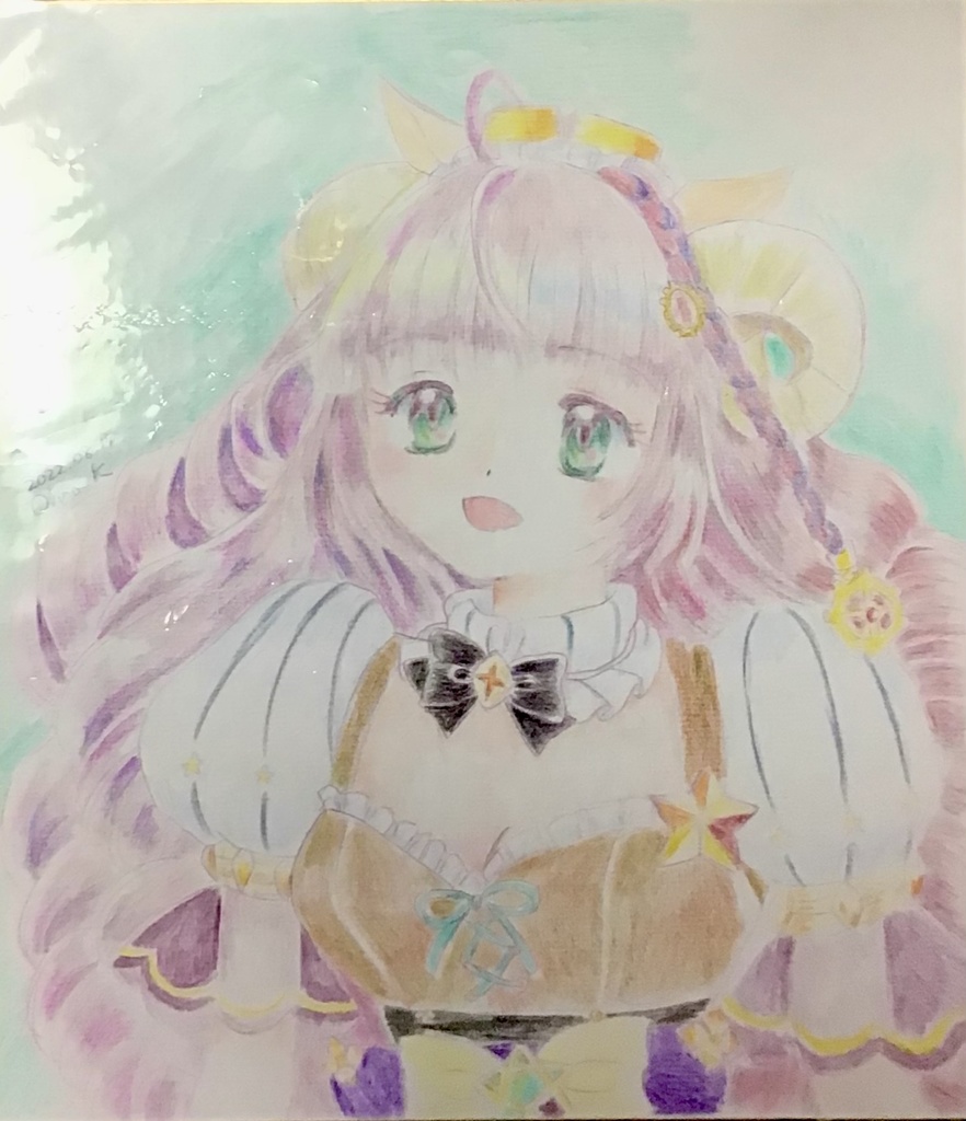 トリックスター色紙：M版スチームパンク衣装羊